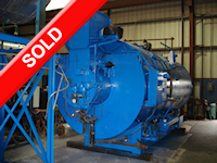 500 HP York-Shipley High Pressure Steam Boiler
